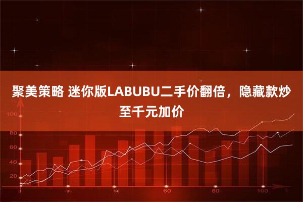 聚美策略 迷你版LABUBU二手价翻倍,隐藏款炒至千元加价